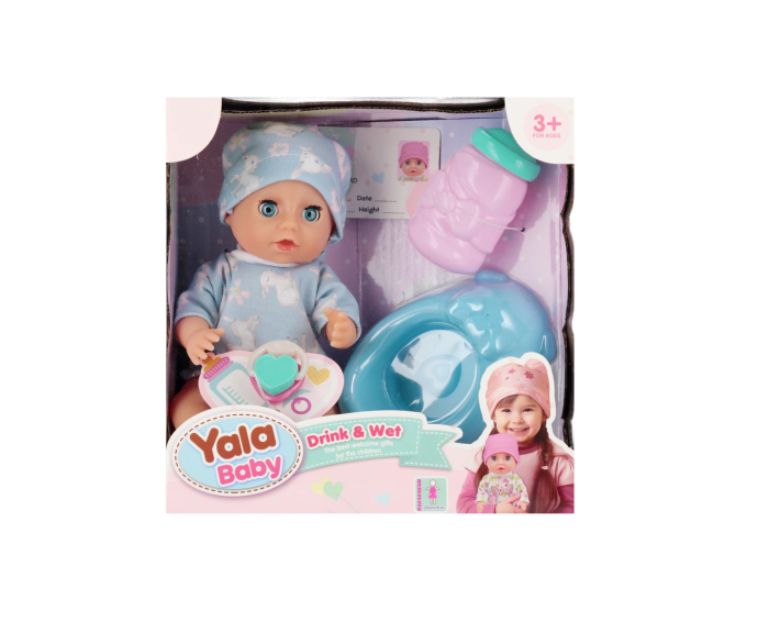 Yala Baby Doll Drink & Wet